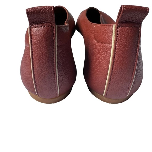 Everlane Brick Color Italian Leather Day Glove Ballet Flat Size 11 NWOT - Picture 6 of 9